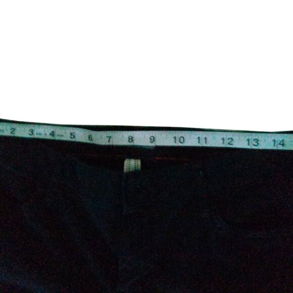 Tommy Hilfiger Women's Navy Pants, Skinny/Straight Leg, Mid-Rise, 8 Petite - Picture 6 of 13